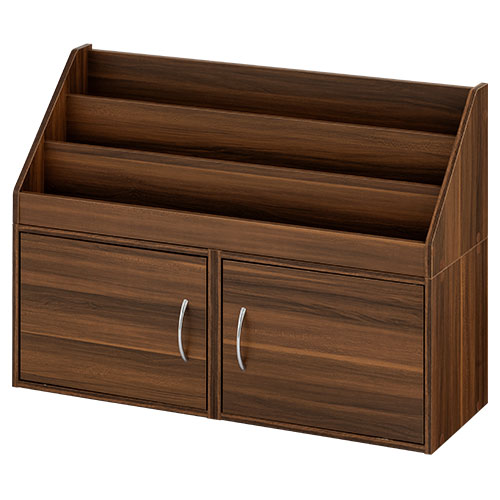 ぼん家具 おもちゃ収納 木製 スリム 子供部屋 幅80 3段 キッズ収納