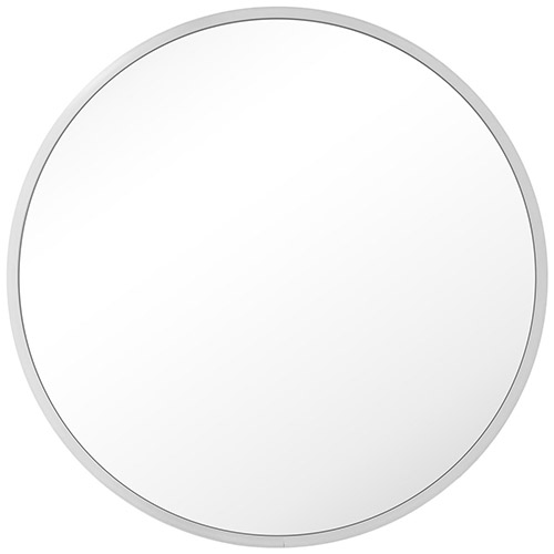 ウォールミラー ミラー 壁掛けミラー 丸 壁掛け モダン 姿見 上半身 メタルフレーム 円型 化粧鏡 半身鏡 大きい 鏡 丸形 壁 メイク 韓国風 丸鏡｜charisma-bon｜02