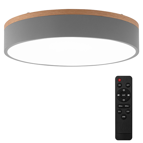 ぼん家具 LED シーリング ライト 丸 丸型 調光 調色 電球色 昼白色