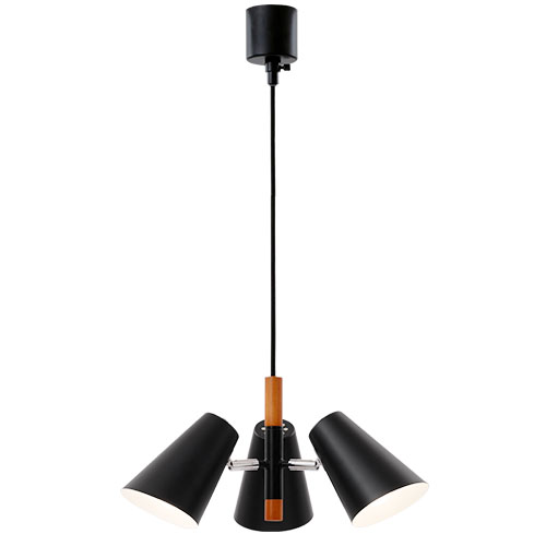 ブラック ペンダントライト 木製×スチール　角度変更 ブラック ペンダントライト 木製×スチール 角度変更