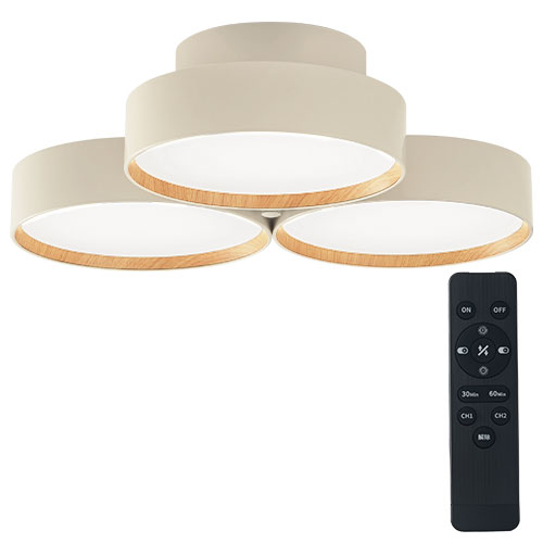 ぼん家具 ledライト おしゃれ 3灯 8畳 LEDシーリングライト 照明 調色