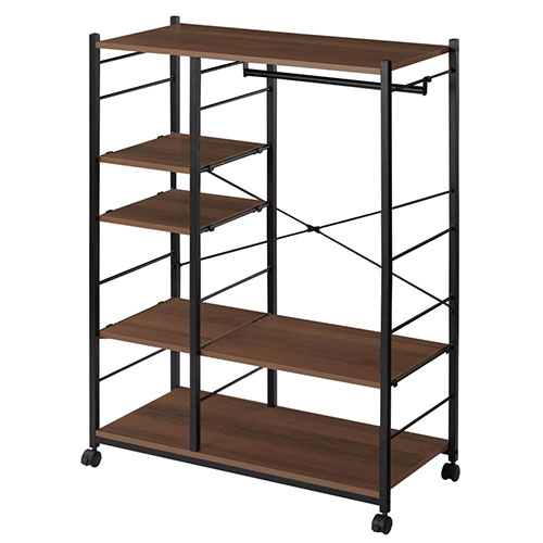 ぼん家具 コートハンガー 北欧 ロータイプ 約 幅88cm 奥行40cm
