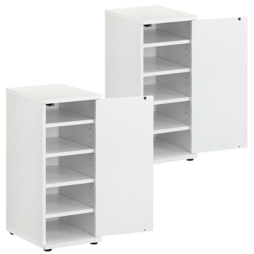 ぼん家具 【完成品】 シューズラック 木製 扉付き 10足収納 可動 ぼん家具 【完成品】 シューズラック 木製 扉付き 10足収納 可動