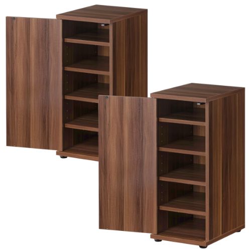 ぼん家具 【完成品】 シューズラック 木製 扉付き 10足収納 可動 ぼん家具 【完成品】 シューズラック 木製 扉付き 10足収納 可動