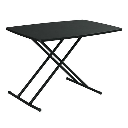 テーブル サイドテーブル ソファーテーブル 昇降式 カフェテーブル 折りたたみ おしゃれ 幅85 コンパクト 高さ調整 ベッドサイド サブ 木目｜charisma-bon｜03