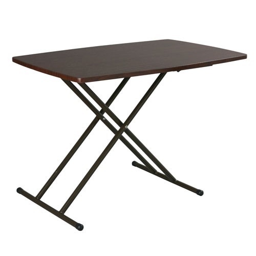 テーブル サイドテーブル ソファーテーブル 昇降式 カフェテーブル 折りたたみ おしゃれ 幅85 コンパクト 高さ調整 ベッドサイド サブ 木目｜charisma-bon｜04