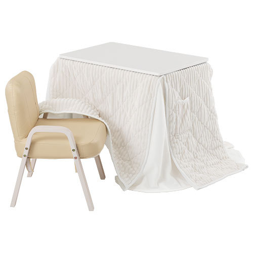 ぼん家具 こたつ こたつセット 一人こたつ ハイタイプ 70 50 チェア