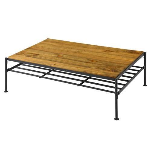 リビングこたつ おしゃれ こたつ 長方形 センターテーブル 120×80 木製 インダストリアル テーブル｜charisma-bon｜03
