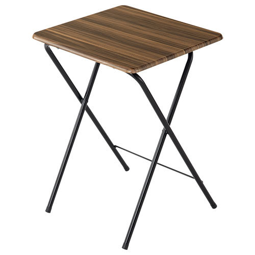 サイドテーブル 折りたたみテーブル おしゃれ ベッドサイドテーブル 木製 スリム 机 デスク ミニ 50cm幅 ソファ横 組み立て不要 白 黒 茶｜charisma-bon｜03