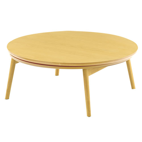 ぼん家具 こたつ 丸テーブル 北欧 折りたたみ おしゃれ コタツ