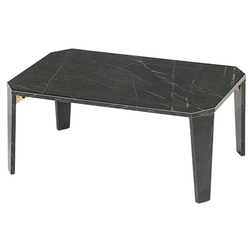 デバイスワークス　YOKOCHABU ちゃぶ台 ブラック ぼん家具 ローテーブル 座卓 ちゃぶ台 折りたたみ 机 おしゃれ