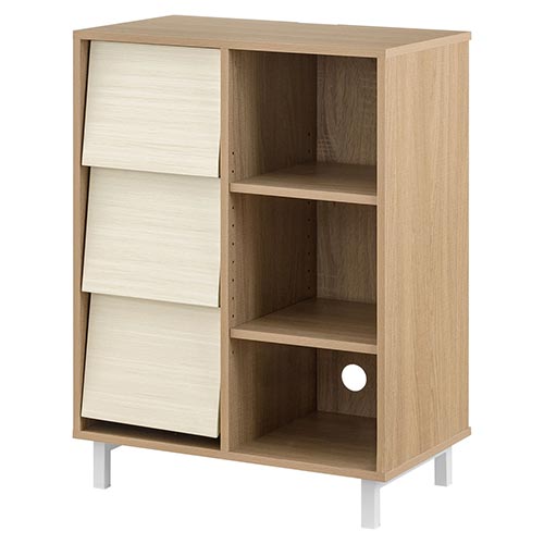 ぼん家具 【完成品設置付き】 食器棚 レンジ台 キッチンカウンター