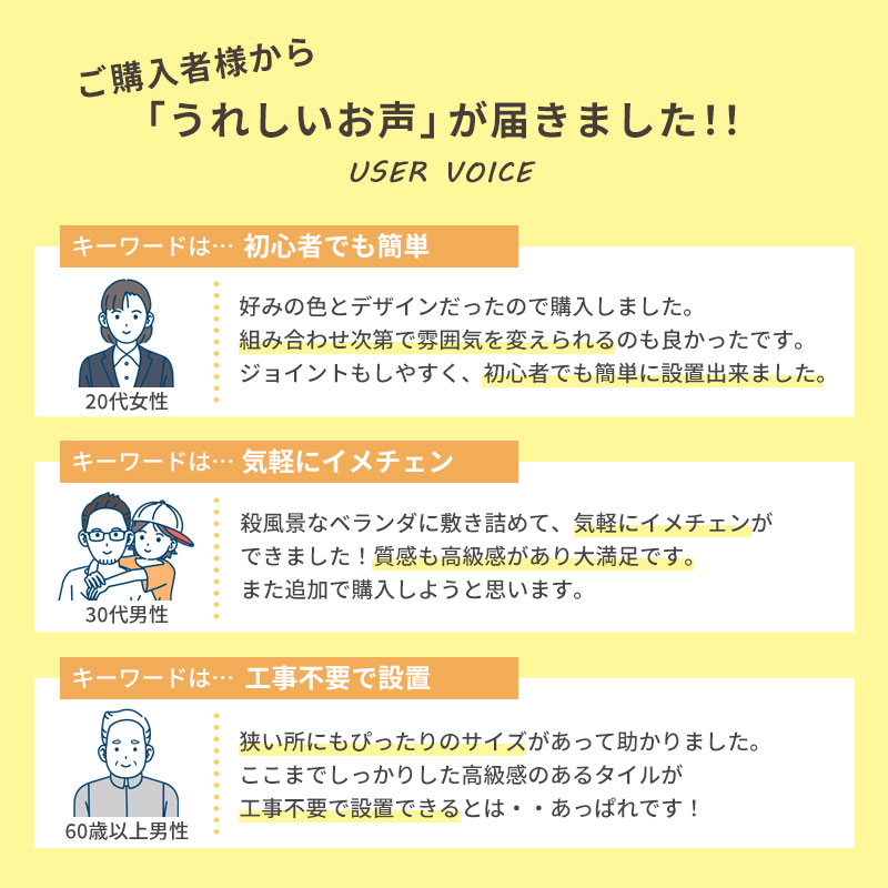庭 おしゃれ タイル 置くだけ 木目 石 陶器...の詳細画像1