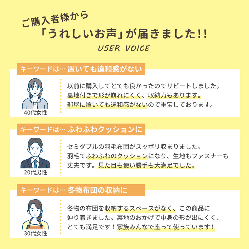 布団収納ケース 収納袋 クッションになる 寝具...の詳細画像1