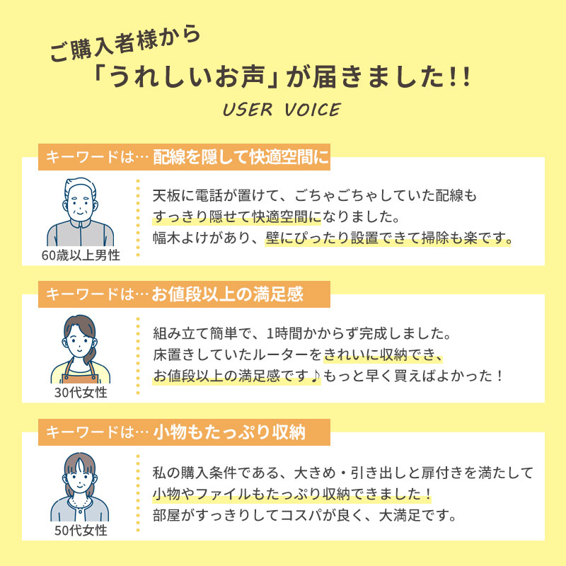 電話台 ルーターボックス fax台 電源タップ 収納 モデムラック リビング収納 キャビネット ディスプレイラック スリム 引き出し 扉付き 関連画像2
