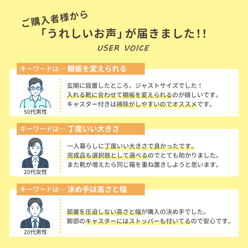 靴箱 5段 キャスター付き シューズラック 省...の詳細画像1