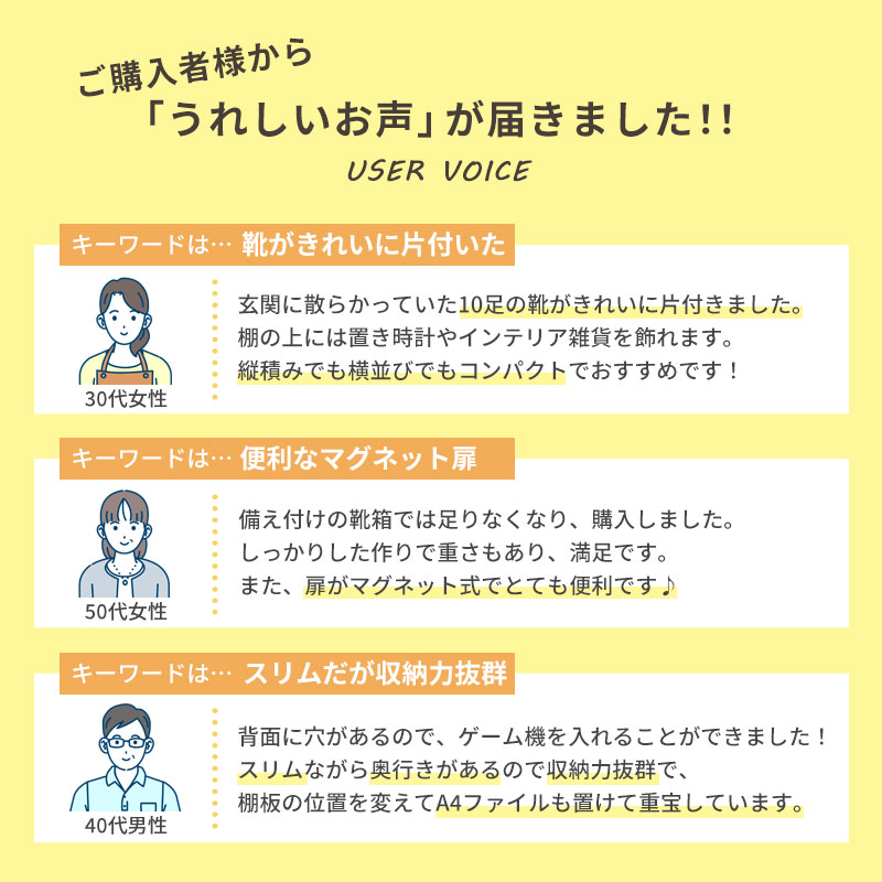 シューズラック 木製 靴箱 扉付きシューズボッ...の詳細画像1
