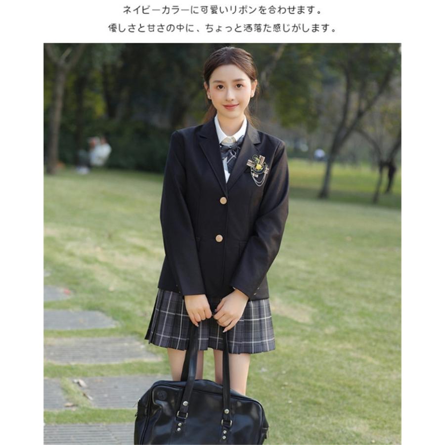 卒業式 スーツ 女の子 韓国 制服 5点セット なんちゃって制服 セット ピアノ発表会 入学式 スー...
