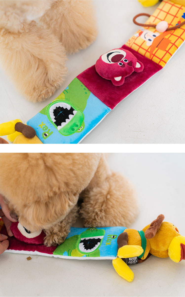 犬 おもちゃ ペット トイストーリー ディズニー トイ ノーズワーク 知育玩具 本型 ブック かわいい 噛む 音 遊ぶ ペットグッズ 韓国 DAN