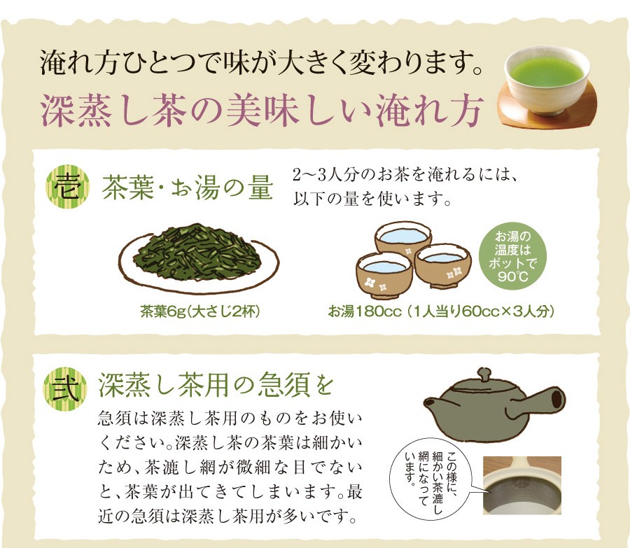 お茶 深蒸し茶 はな 100g 2袋セット メール便 送料無料 静岡茶 健康茶