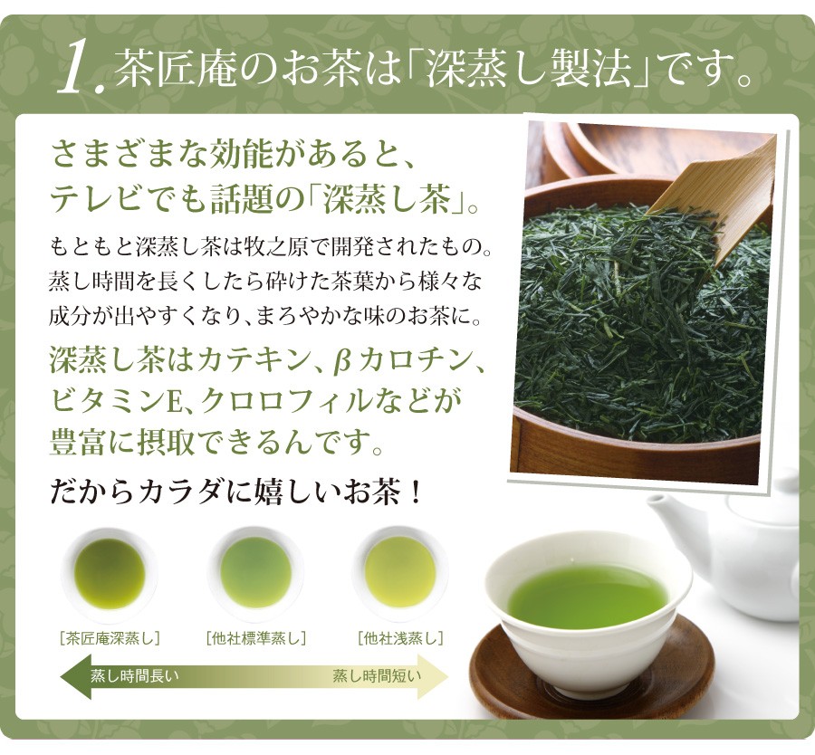 静岡茶 深蒸し茶 200g4袋 日本茶緑茶 煎茶 - 酒