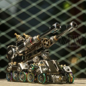 レゴ互換ブロックMechanical Party Apocalypse Tank 3D パズル モデル レッド アラート メタル ビルディング ブロック 減圧 誕生日 ギフト 男の子