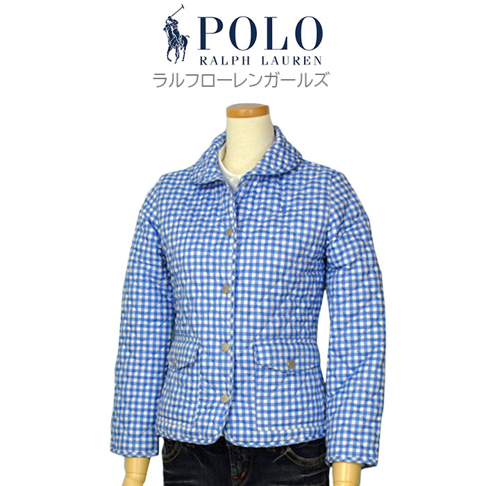 POLO RALPH LAUREN ラルフローレン ガールズ ギンガムチェック