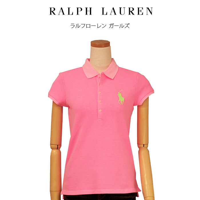 未使用 ラルフローレン 半袖Tシャツ ピンク POLO RALPH LAUREN - ラルフローレン 半袖ニット ピンクの通販