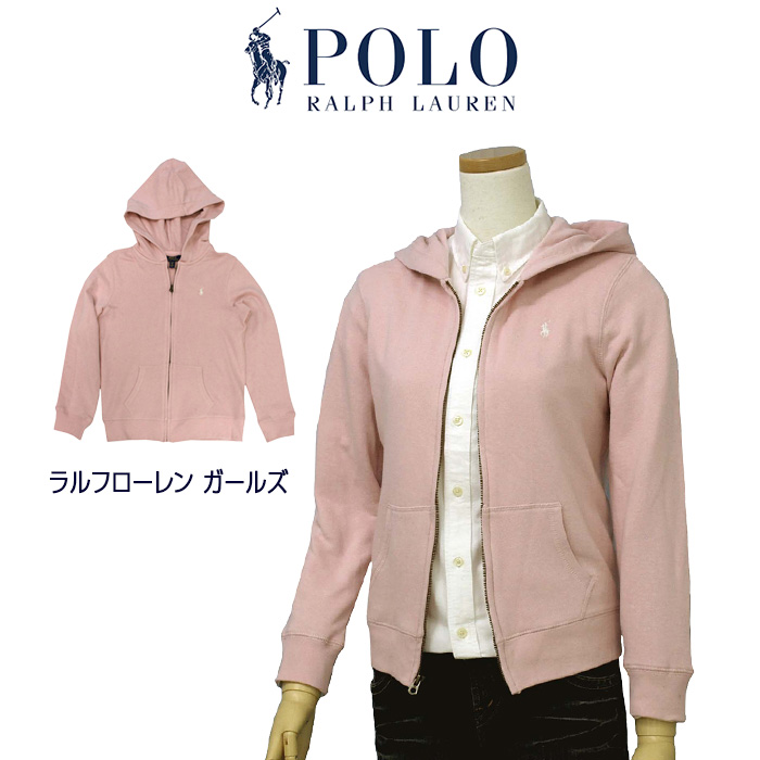 POLO RALPH LAUREN ポロ ラルフローレン ガールズ フルジップパーカー #313698766 : 313698766 : ポロ.Tシャツの店チープトック  - 通販 - Yahoo!ショッピング