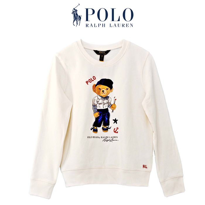 RALPH LAUREN ラルフローレン ガールズ ポロベアートレーナー POLO 