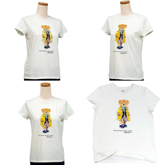 ポロベアガール♡ 半袖カットソー POLO RALPH LAUREN ラルフローレンガールズ BEAR ポロベアー