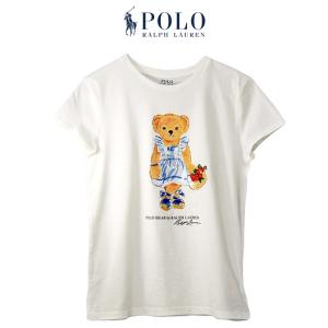 ラルフローレンガールズ RALPH LAUREN  POLO BEAR  ポロベアー 半袖Tシャツ ...