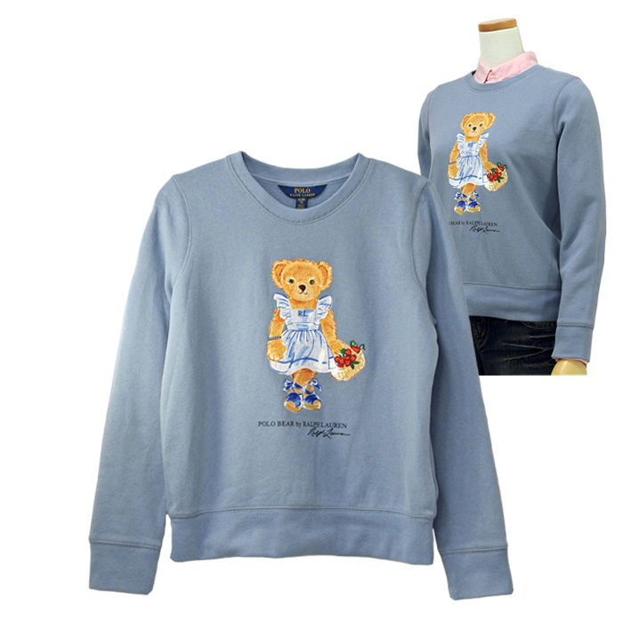 POLO RALPH LAUREN ラルフローレン ガールズ ポロベアートレーナー POLO BEAR トップス #313903889