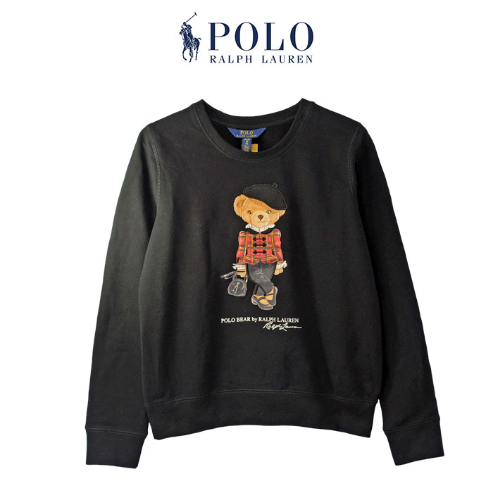 POLO RALPH LAUREN ラルフローレン ガールズ ポロベアートレーナー  POLO BE...