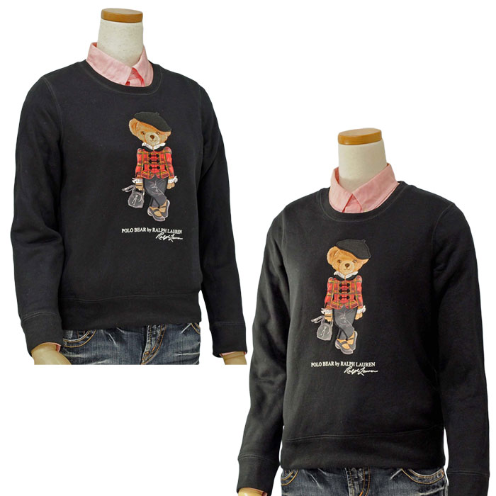 POLO RALPH LAUREN ラルフローレン ガールズ ポロベアートレーナー  POLO BEAR トップス #313920453 POLO RALPH LAUREN ラルフローレン ガールズ ポロベアー