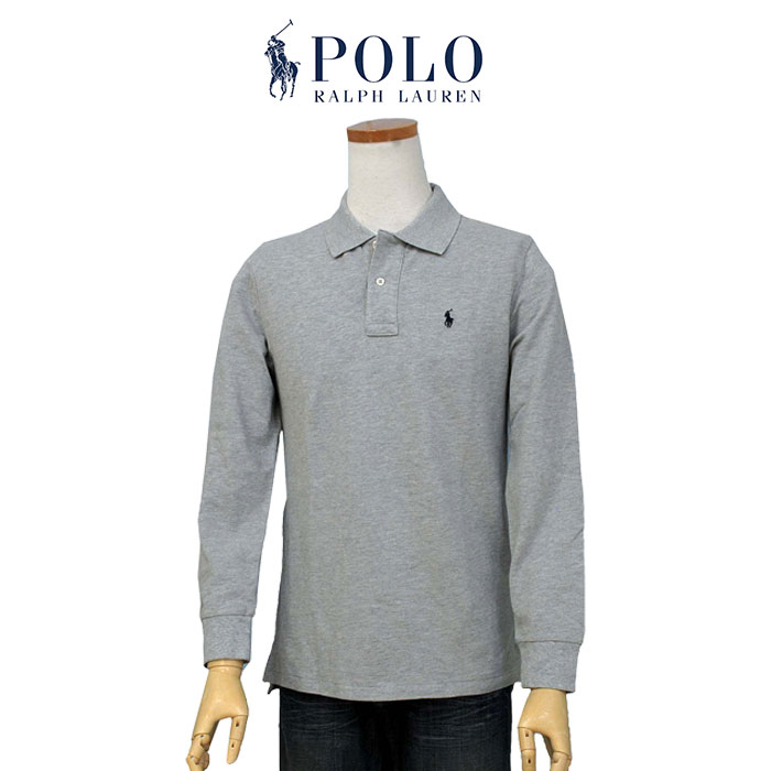 鹿の子ポロシャツ 長袖 POLO Ralph Lauren ポロ ラルフローレンボーイズ 送料無料   #323703634｜cheap-tock｜05