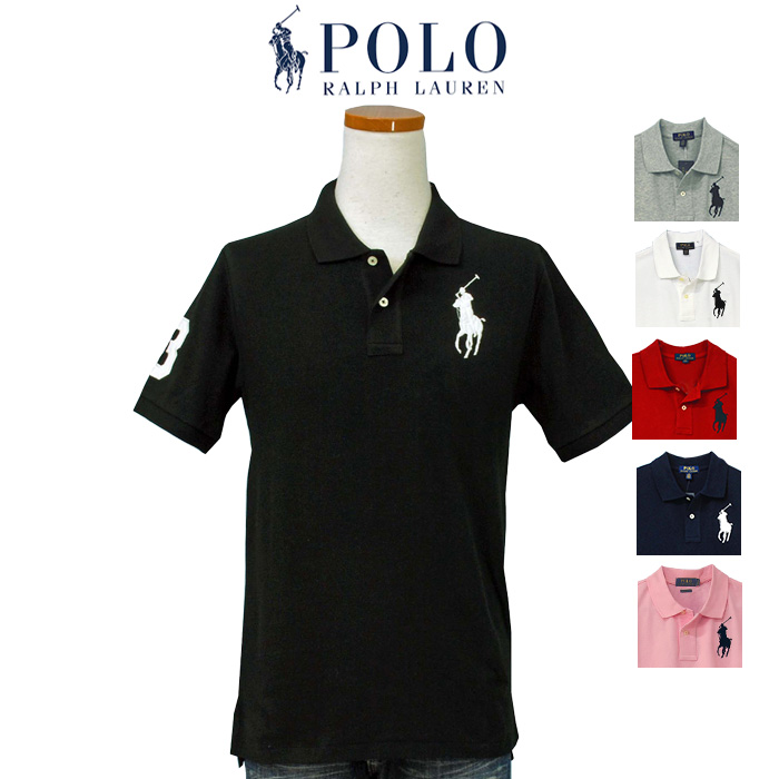 POLO Ralph Lauren ポロシャツ ラルフローレン ボーイズ  半袖 ビッグポニー 鹿の...