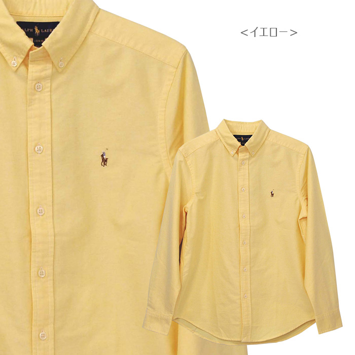 POLO Ralph Lauren ポロ ラルフローレン ボーイズ オックスフォードシャツ 長袖シャツ メンズ レディース #323677133 :  908418 : ポロ.Tシャツの店チープトック - 通販 - Yahoo!ショッピング