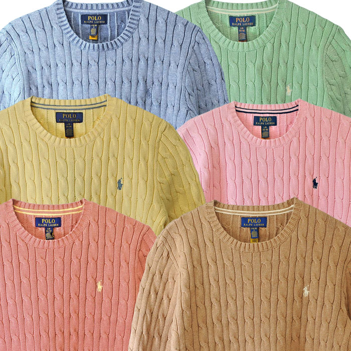 Ralph Lauren ケーブルセーター
