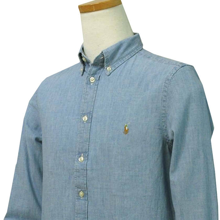 送料無料 ラルフローレン 刺繍ロゴ レアカラー ゆるだぼ00s ボタン シャツ POLO RALPH LAUREN（ポロ・ラルフローレン） ポロ ラルフローレン