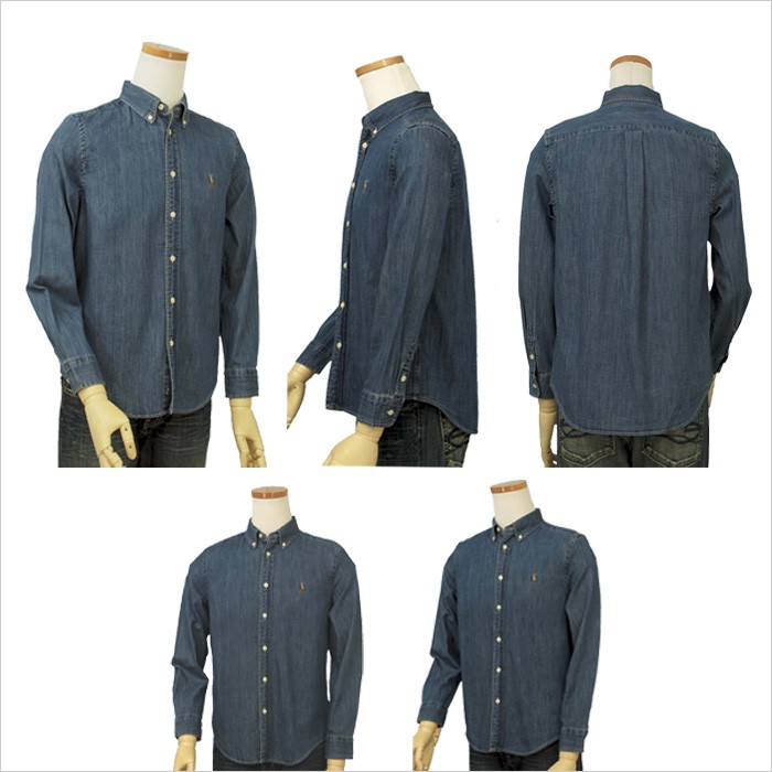 POLO RALPH LAUREN ポロ ラルフローレン シャツ 長袖 デニム