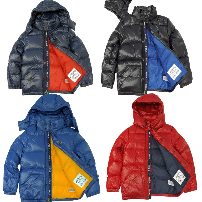 POLO RALPH LAUREN ラルフローレン フード付 ダウンジャケット
