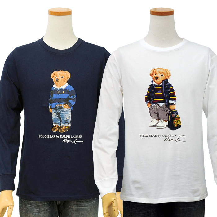 ポロラルフローレン Tシャツ 長袖 メンズ レディース ポロベアー 2020 新作 ブランド カットソー ロンT ロングスリーブ 熊 くま #323805681