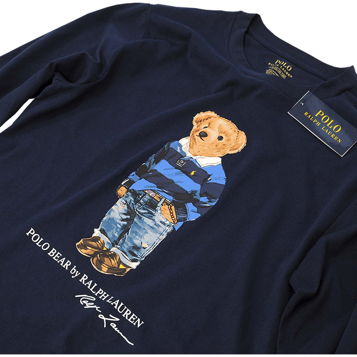 ポロ ラルフローレン ポロベアー 長袖 プリント Tシャツ POLO Ralph