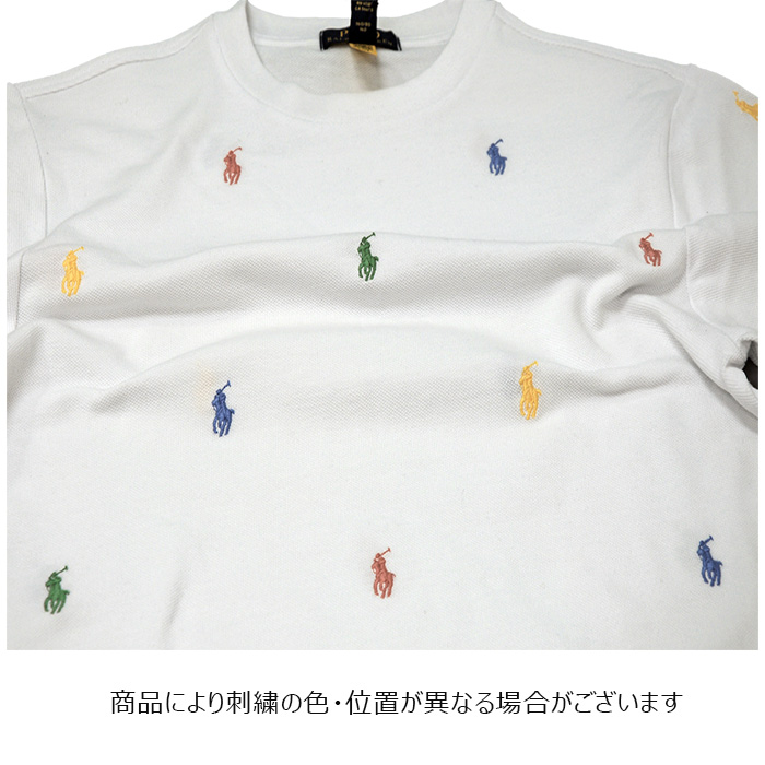 ポロ ラルフローレン Tシャツ POLO Ralph Lauren 総ポニー柄 刺繍 pony