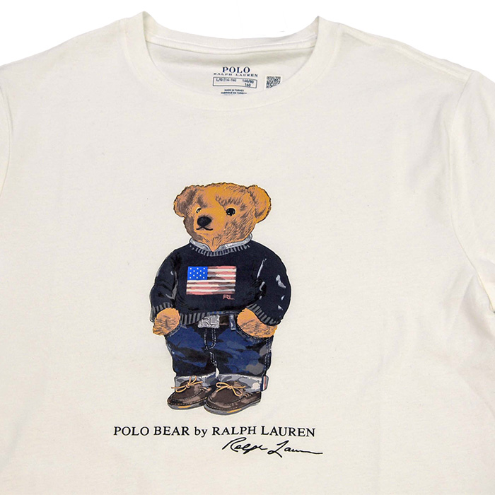 美品 ポロラルフローレン Tシャツボーイ カットソー ポロベア テディベア L 美品 ポロラルフローレン Tシャツ ボーイ カットソー ポロベア