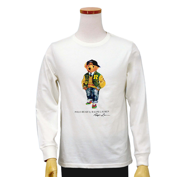 【未使用】ポロ・ラルフローレン　ポロベア　 長袖Tシャツ　ボーイズ XL POLO RALPH LAUREN（ポロ・ラルフローレン） ラルフローレン