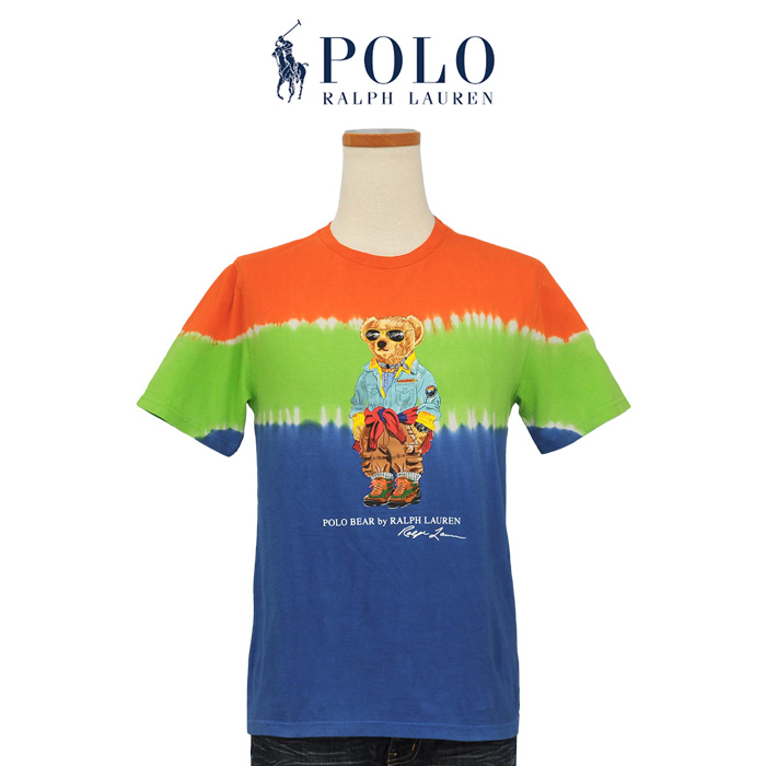 Ralph Lauren POLO BEAR ラルフローレンボーイズ ポロベアー タイダイ染 半袖T...