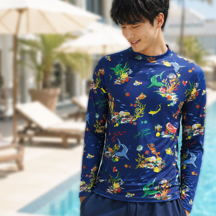POLO RALPH LAUREN（ポロ・ラルフローレン） 長袖 ラッシュガード POLO