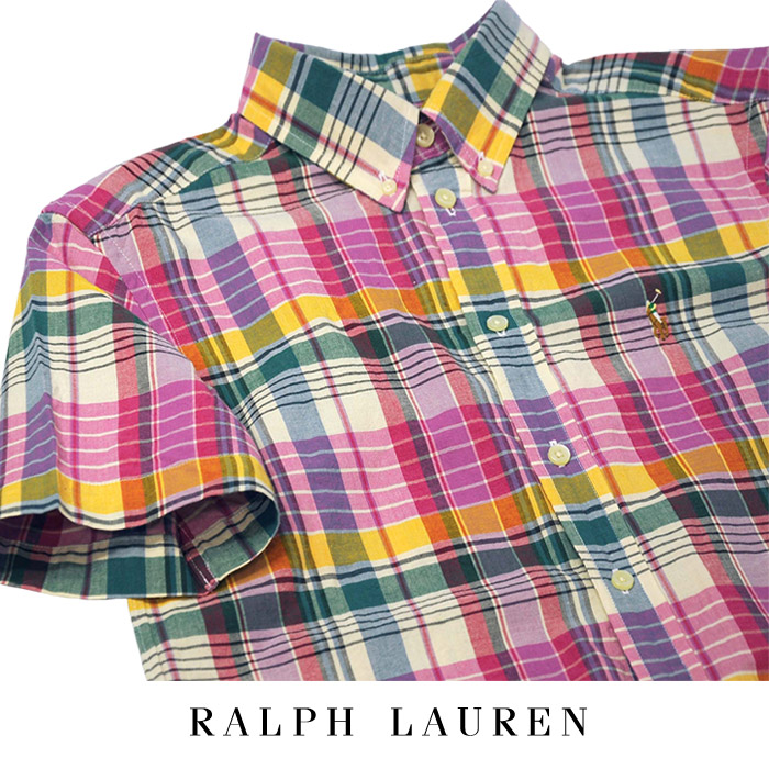 POLO Ralph Lauren ラルフローレンボーイズ 半袖シャツ マドラス 